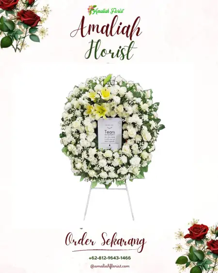 Krans Bunga Duka Alun Dua